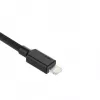 Mobilā tālruņa kabelis ALOGIC ELPA8P02-BK Melns 2 m USB A Lightning