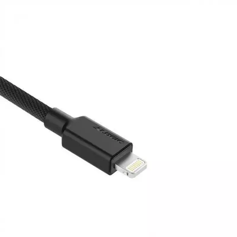 Mobilā tālruņa kabelis ALOGIC ELPA8P02-BK Melns 2 m USB A Lightning