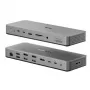 Klēpjdatora dokstacija / portu replikators ALOGIC TB4DU4 — vadu Thunderbolt, 96W, SD/MicroSD lasītājs, 3,5 mm, alumīnijs/ABS
