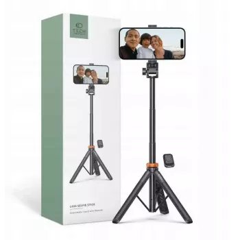 Selfie Stick Tripod Tech‑Protect L035 — regulējams augstums, viegls portatīvs turētājs