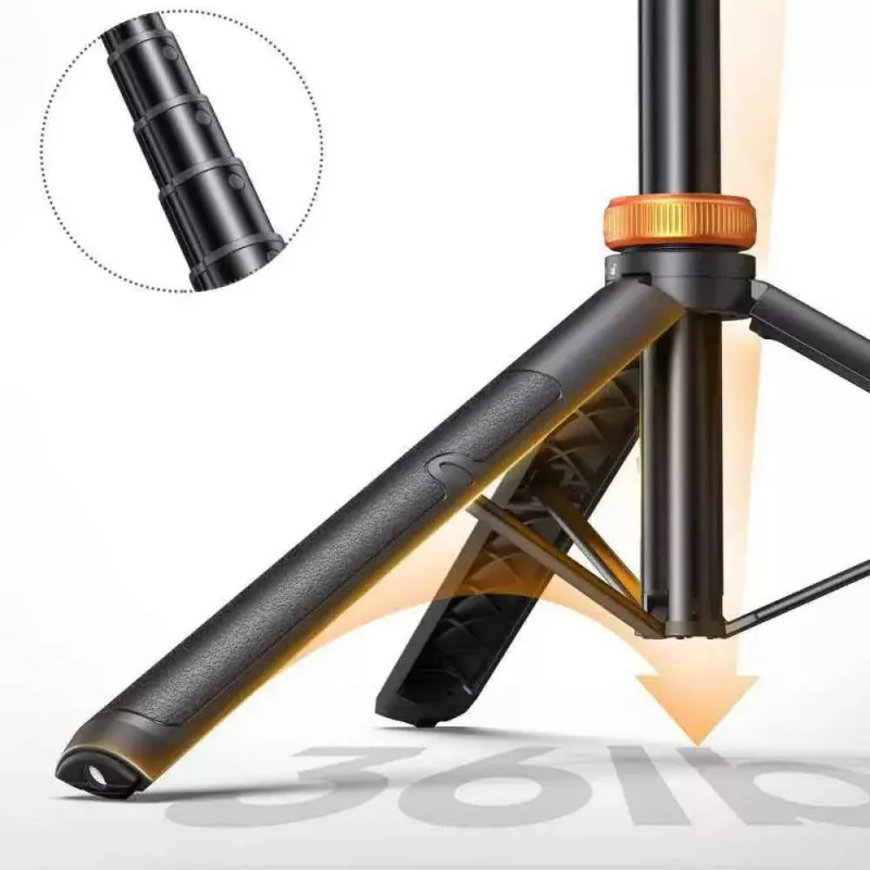 Selfie Stick Tripod Tech‑Protect L035 — regulējams augstums, viegls portatīvs turētājs