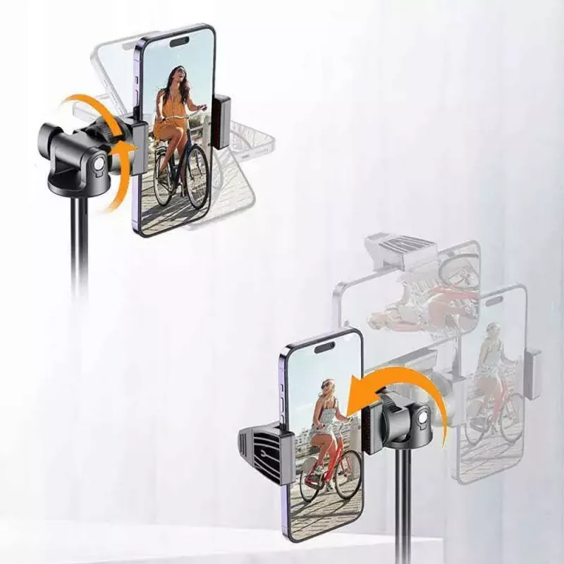 Selfie Stick Tripod Tech‑Protect L035 — regulējams augstums, viegls portatīvs turētājs