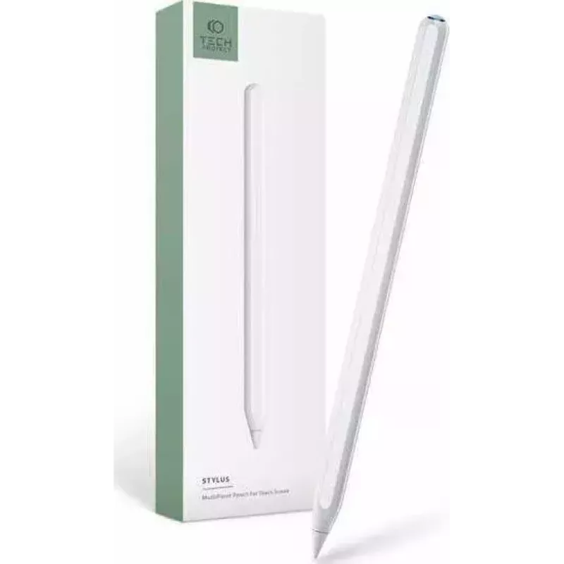 Irbuļa pildspalva Tech-Protect Digital Stylus Pen 2 iPad — balta