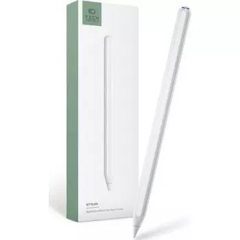 Irbuļa pildspalva Tech-Protect Digital Stylus Pen 2 iPad — balta
