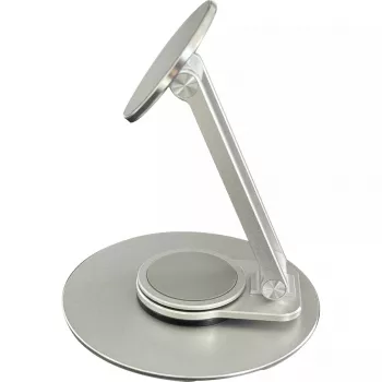 Vision MagSafe grozāmais tālruņa statīvs VLM-TPM Sudraba pasīvais turētājs