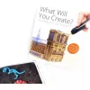 Projektu grāmata 3DOODLER Create (3DR2BK) — 3D zīmēšanas projektu ceļvedis un veidnes