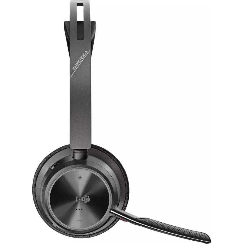 Poly Voyager Focus 2 Microsoft Teams sertificētas austiņas ar USB-A