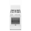 Simfer | Plīts | 4403SERBB | Plīts virsmas tips Gāzes | Cepeškrāsns tips Elektriskā | Balta | Platums 50 cm | Elektroniskā aizdedze | Dziļums 55 cm | 48 L