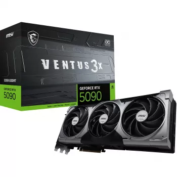 MSI VENTUS GEFORCE RTX 5090 32G 3X OC grafiskā karte NVIDIA 32 GB GDDR7