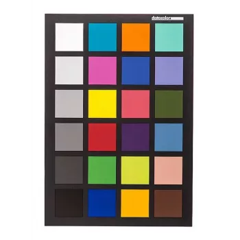 Datacolor SpyderCheckr 24 - universāls krāsu mērķis MINI 24 lauki