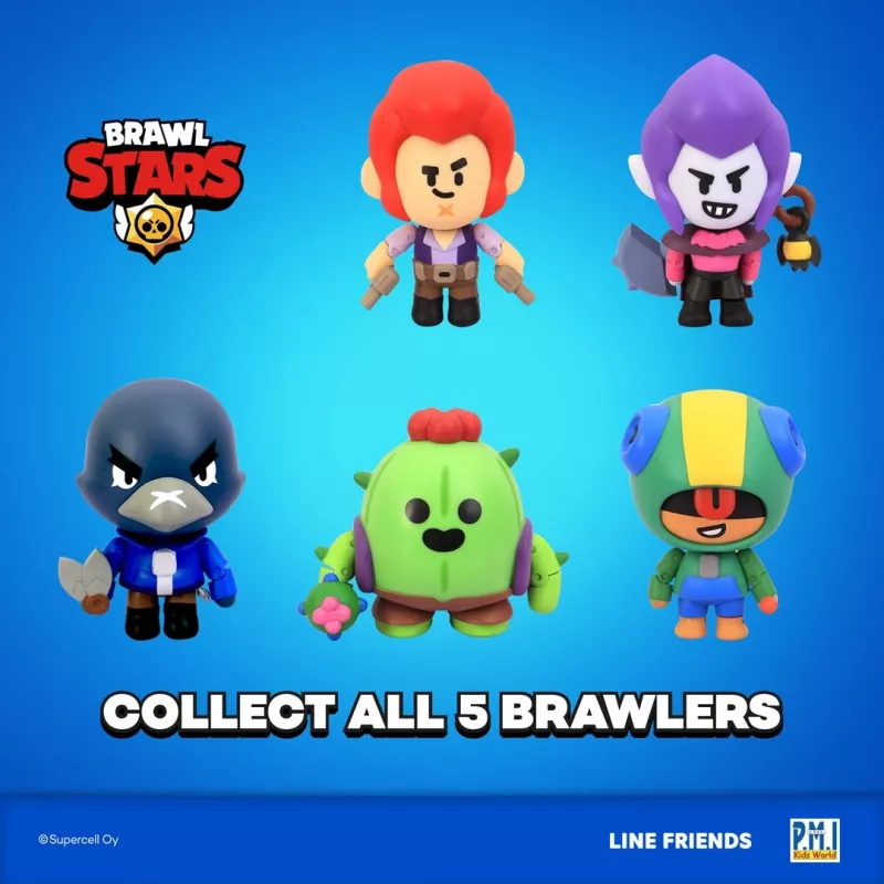 BRAWL STARS S1 ACTION figūras 11cm - COLT