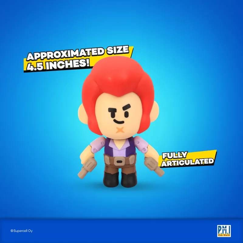 BRAWL STARS S1 ACTION figūras 11cm - COLT
