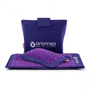 Akupresūras paklājiņš ORO-HEALTH, krāsa violeta