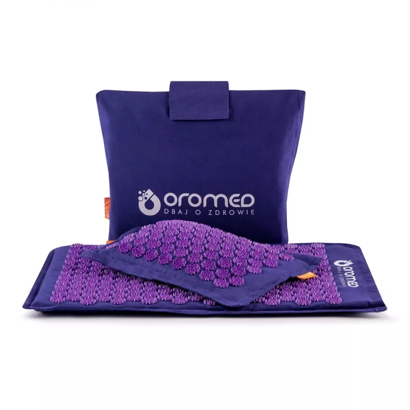 Akupresūras paklājiņš ORO-HEALTH, krāsa violeta
