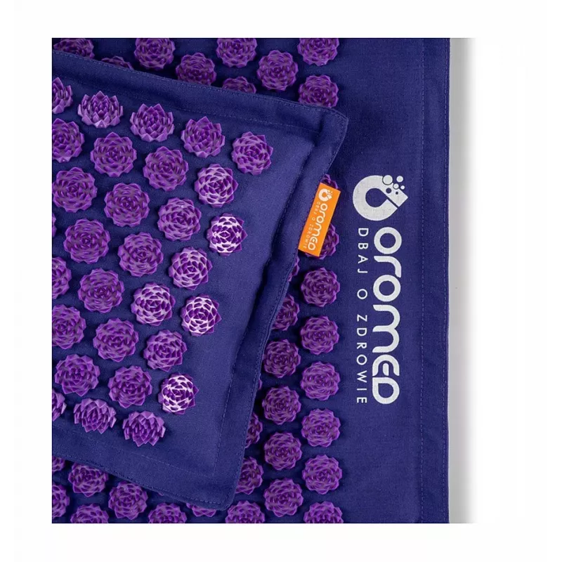 Akupresūras paklājiņš ORO-HEALTH, krāsa violeta