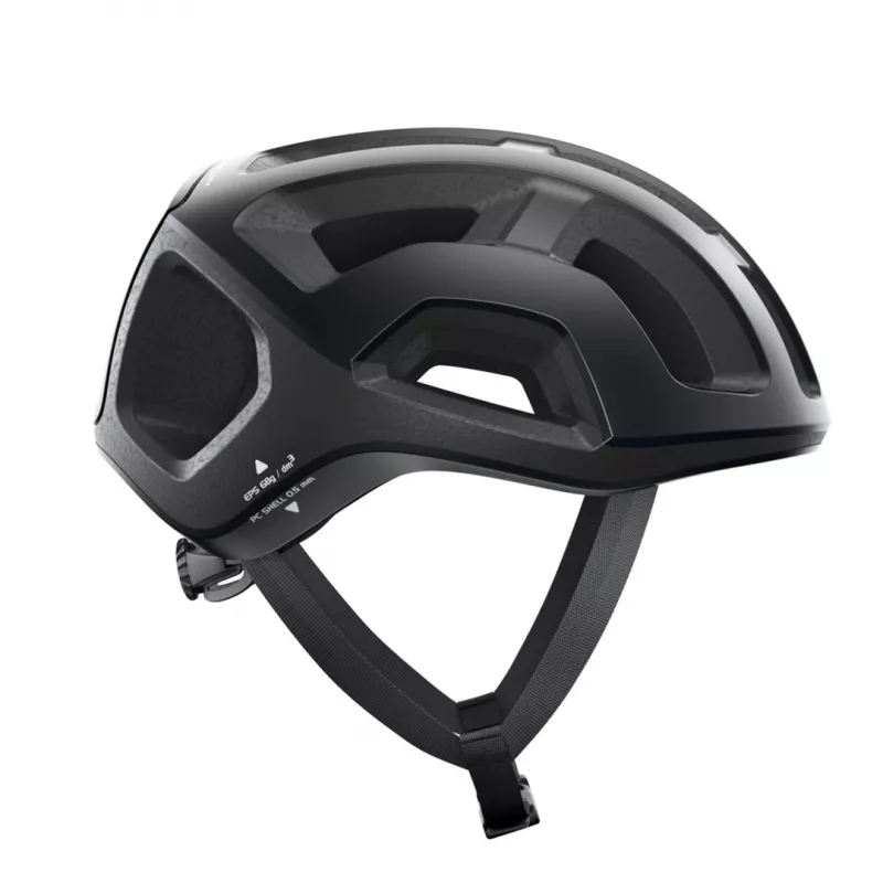 POC VENTRAL LITE regulējama velosipēda ķivere, izmērs M 54-59 cm, melna