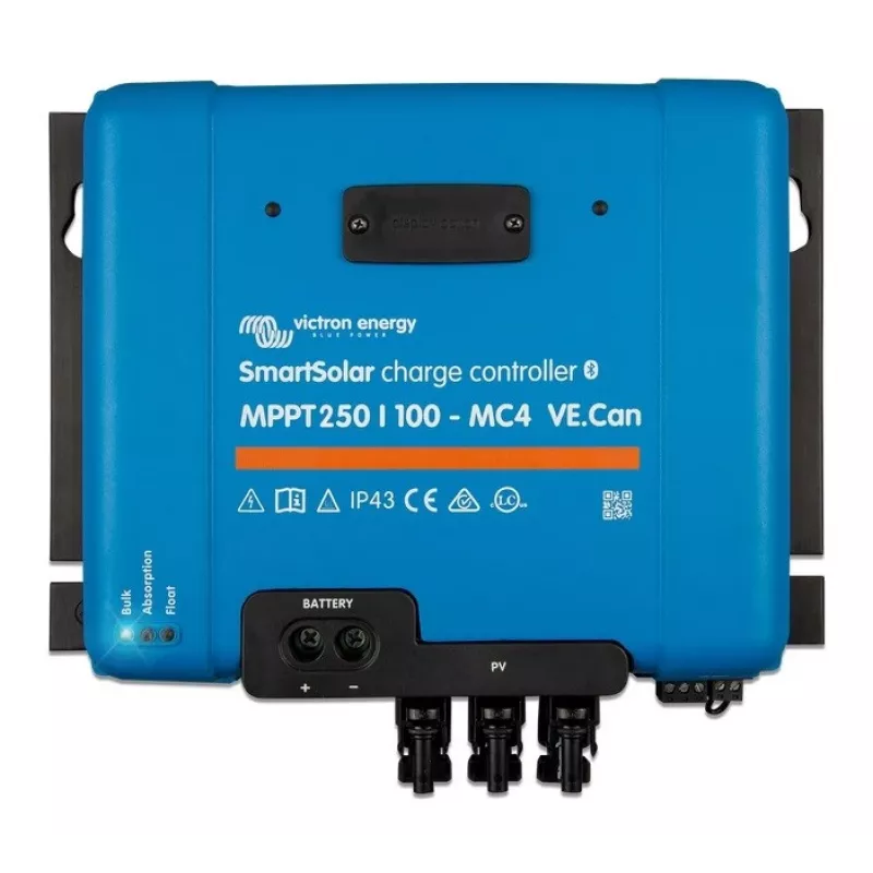 Victron Energy SmartSolar MPPT 150/100-MC4 VE.Can uzlādes kontrolieris (12/24/36/48 V)