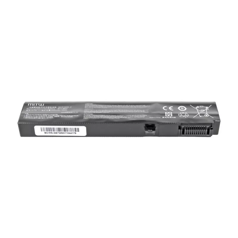 Mitsu fr MSI GE72/GL72 4400mAh (48Wh) 10.8-11.1