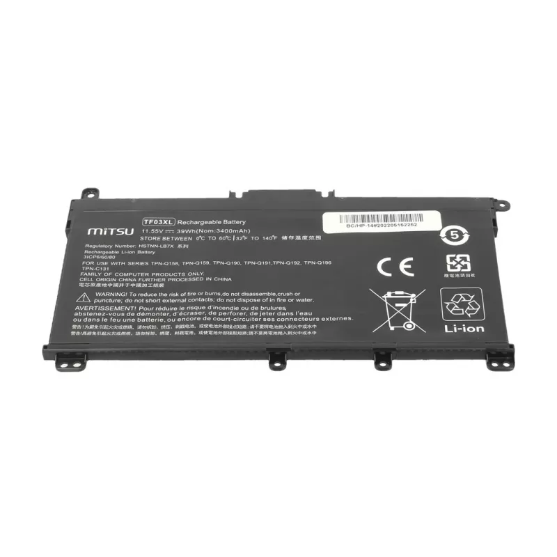 #Mitsu fr HP 14-BP 3400mAh(39Wh) 11.55V