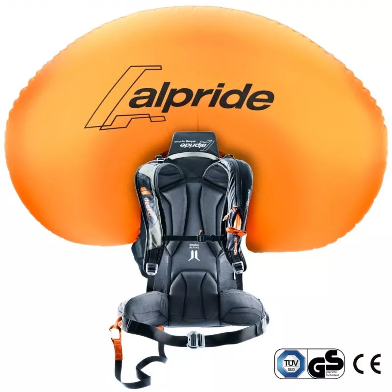 Deuter Alproof Lite 22 alva/melns - lavīnu mugursoma