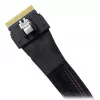 ICY DOCK - SlimSAS 8i SFF-8654 uz 2x SlimSAS 4i SFF-8654 kabelis - 0,5 m