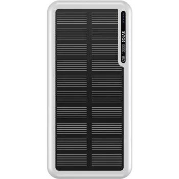 Boompods Obi 10 000 mAh saules ārējais akumulators - Balts