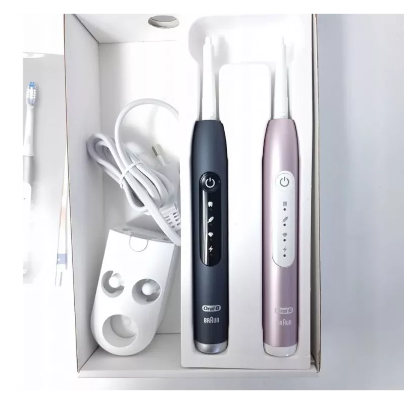 Oral-B Pulsonic SlimLuxe 4900 elektriskā zobu suka, dvīņu komplekts