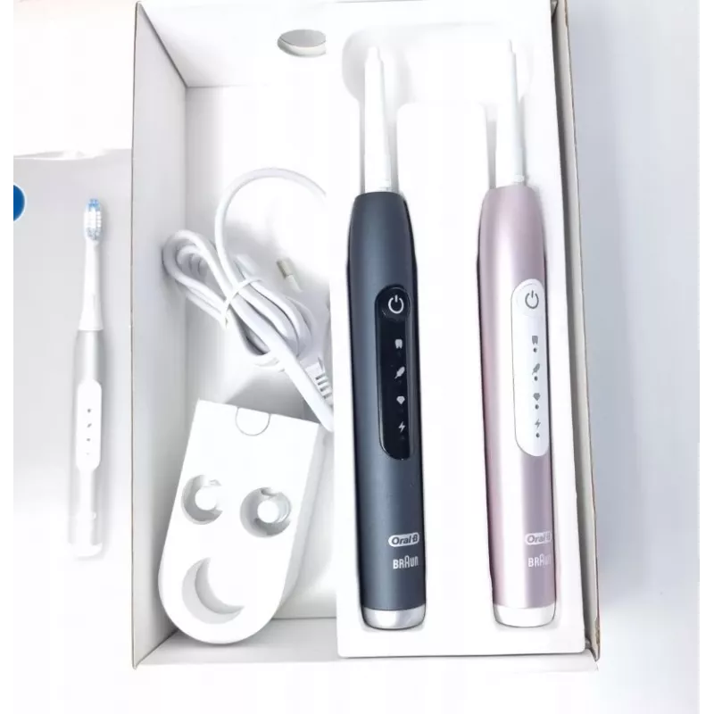 Oral-B Pulsonic SlimLuxe 4900 elektriskā zobu suka, dvīņu komplekts