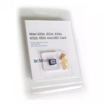 DeTeWe Mitel - zibatmiņas karte - 2 GB - microSD - Mitel 620d, 630d (87-00003AAA-A)