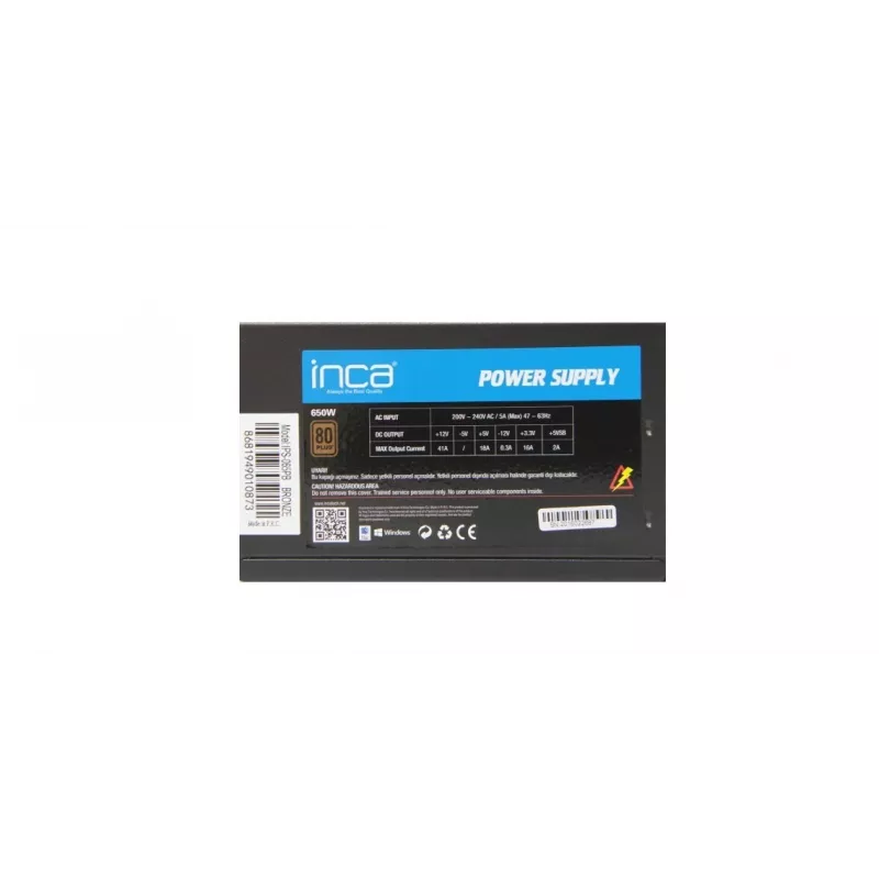 Cian Technology GmbH Cian INCA 80+ BRONZE BAROŠANAS BLOKS 650W