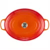 Le Creuset Signature cepeškrāsns trauks ovāls 40 cm krāsns sarkans (21178400902430)