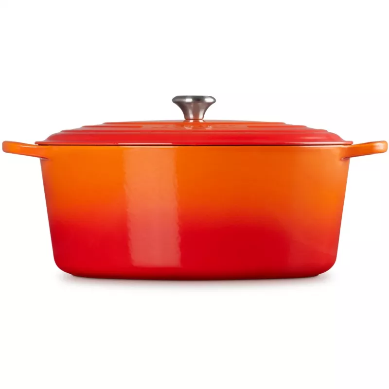 Le Creuset Signature cepeškrāsns trauks ovāls 40 cm krāsns sarkans (21178400902430)