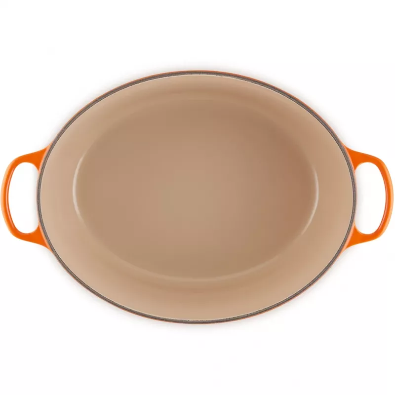 Le Creuset Signature cepeškrāsns trauks ovāls 40 cm krāsns sarkans (21178400902430)