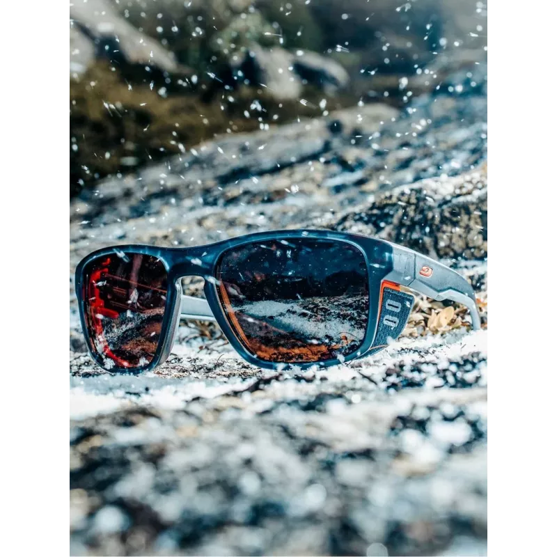 Saulesbrilles JULBO SHIELD REACTIV HIGH MOUNTAIN 2x4