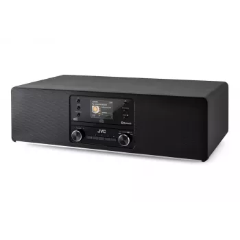JVC RD-E984B - Viss-vienā mini tornis, melns
