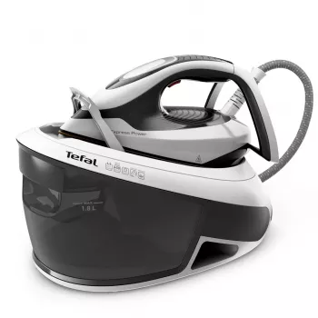 Tefal Express Power SV8130 2800 W 1.8 L Durilium AirGlide Autoclean zole Melns, Balts