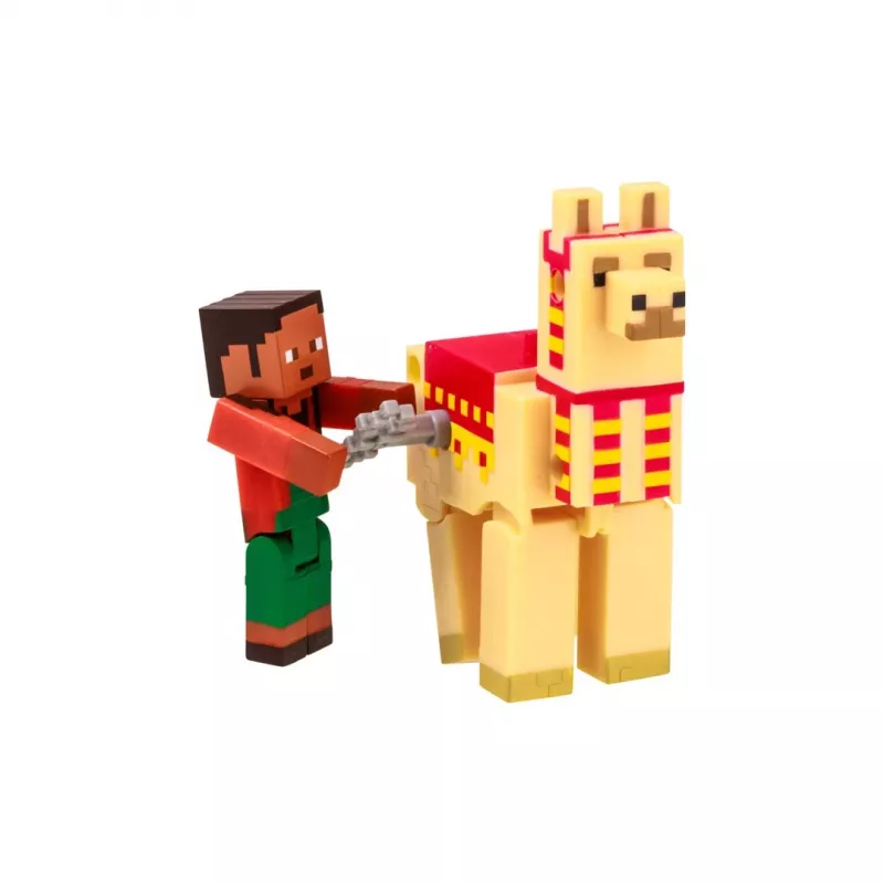 Minecraft S2 3D UZVELKAMAIS Rotaļlieta - Noor & Llama