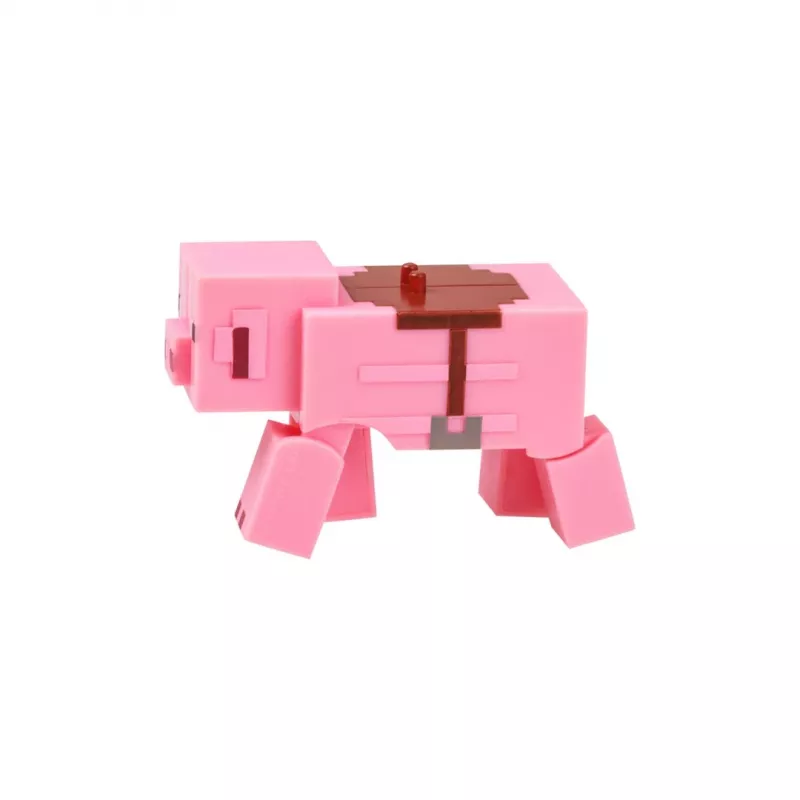 Minecraft S2 3D WIND-UP rotaļlieta - mazuļa zombijs un cūka