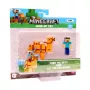 Minecraft S2 3D WIND-UP rotaļlieta - Stīvs un kamielis