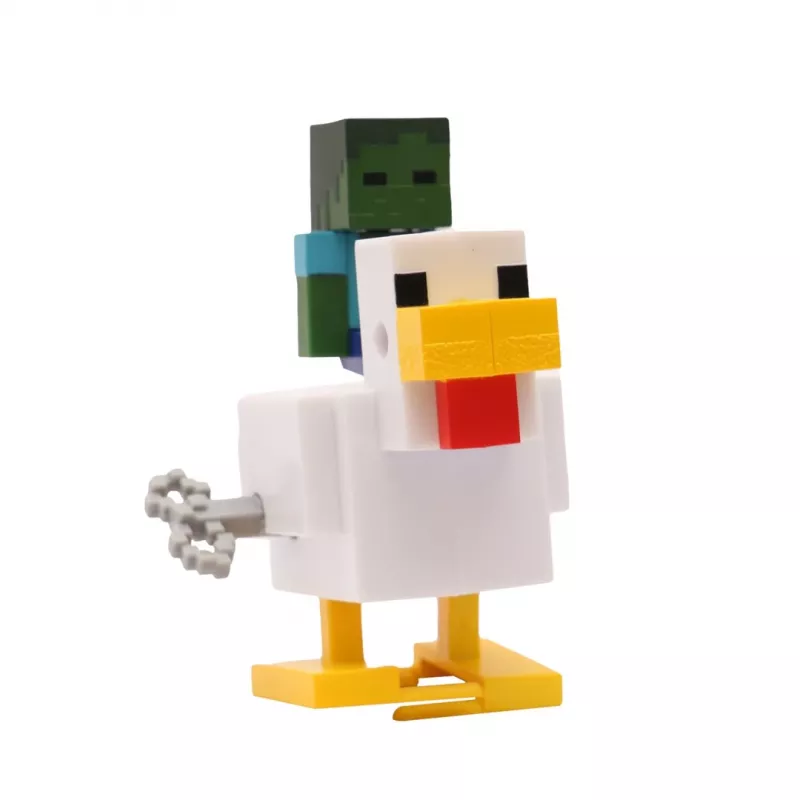 Minecraft S2 3D WIND-UP rotaļlieta – vista un jātnieks