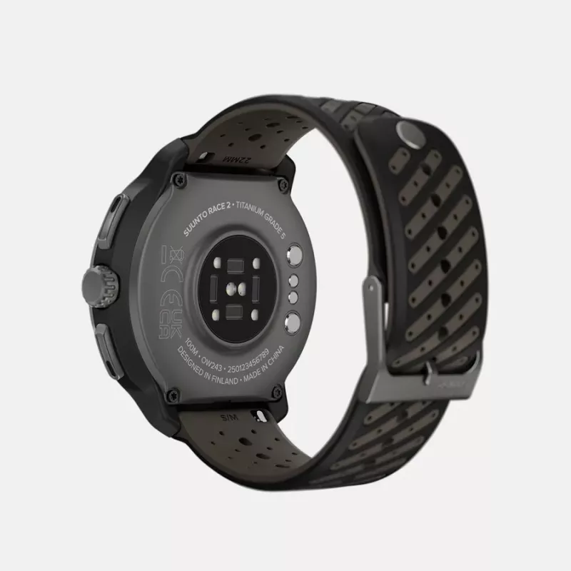Suunto Race 2 Titanium Melns sporta pulkstenis