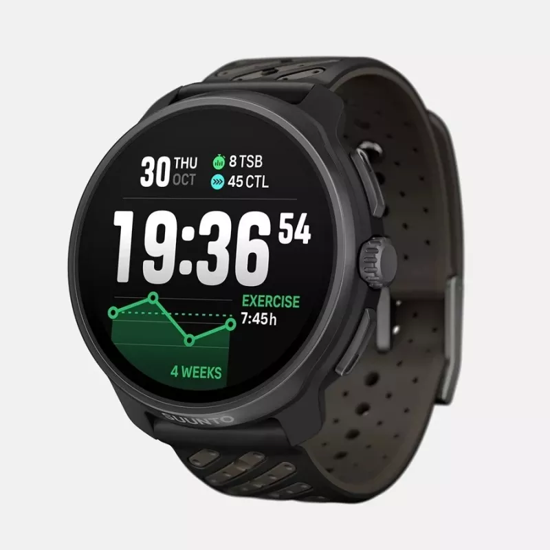 Suunto Race 2 Titanium Melns sporta pulkstenis