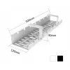 ACTIVEJET galda kabeļu organizators CMP502 balts