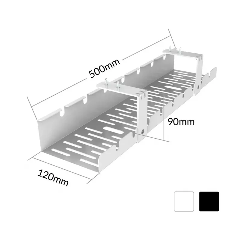ACTIVEJET galda kabeļu organizators CMP502 balts