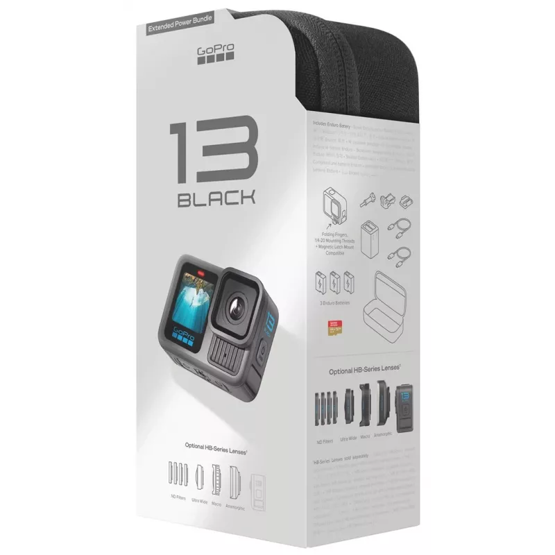 GoPro Hero 13 Extended Power Bundle - Melns (CHDRB-134-RW)