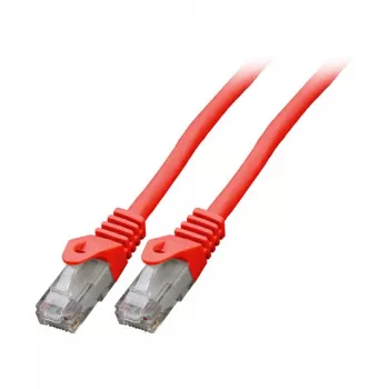 EFB-Elektronik RJ45 ielāpu vads Cat.6 U/UTP LSZH CCA sarkans 1,5 m ražotājs: EFB Elektronik (K8104RT.1,5)