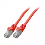 EFB-Elektronik RJ45 ielāpu vads Cat.6 U/UTP LSZH CCA sarkans 1,5 m ražotājs: EFB Elektronik (K8104RT.1,5)