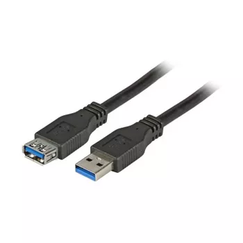 Efb K5237.5 USB kabelis melns