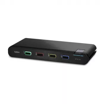 4P Sngl Head DP/HDMI to DP/HDMI Video Sec DT Kvm SW NO Cac PP4.0