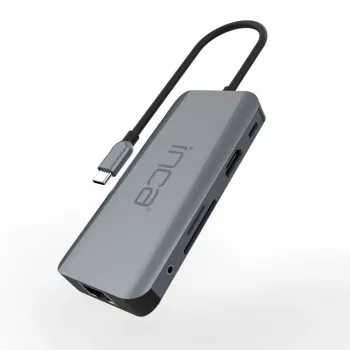 INCA Adapter ITPC-10TX USB-C 9-in-1 - Adapteris